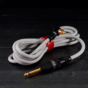 ANGLED GREY HEAVYDUTY RCA CABLE