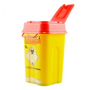 CONTENEDOR AGUJAS 1 LITRO