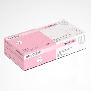 GUANTES 100 UDS NITRILO ROSA UNIGLOVES