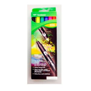 ROTULADORES TOMBOW 6 COLORES