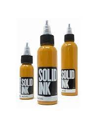 TINTA SOLID INK COLOR MUSTARD 30ML